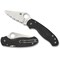 Spyderco 2024 Spyderco Para 3 Lightweight Black Serrated SPY-C223SBK - alternate 1